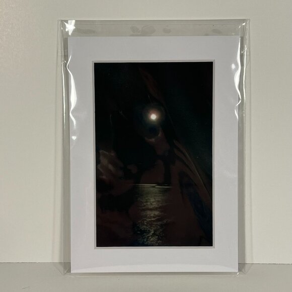 Other - Moon & Mud Flat Maine Photography Print 7inx5in Mat NWT